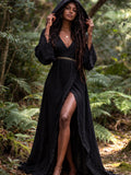 SABALI KIMONO - BLACK