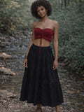 YOGA WARRIOR CORSET - RED