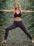 ANANDA LEGGINGS - CHOCOLATE
