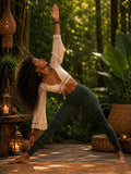 ANANDA LEGGINGS - GREEN