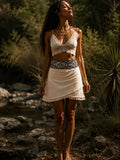SHAMANIC EARTH SKIRT - CREAM