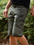 TRADIE SHORTS - DARK OLIVE