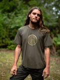 SRI YANTRA HATHA T-SHIRT - GREEN