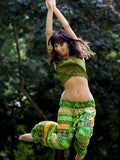 YOGA SAVASANA PANTS - LEMON LIME