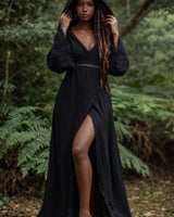 SABALI KIMONO - BLACK