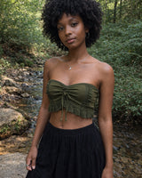 YOGA WARRIOR CORSET - GREEN