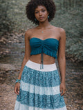YOGA WARRIOR CORSET - BLUE