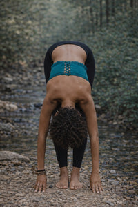 CORSET YOGA WARRIOR - BLEU