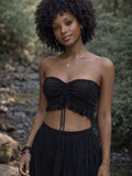 YOGA WARRIOR CORSET - BLACK