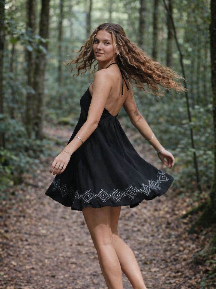 TANILI DRESS - BLACK