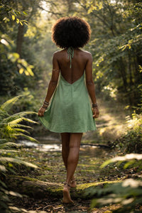 ROBE OCÉANA - VERTE
