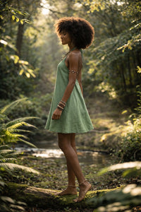 ROBE OCÉANA - VERTE