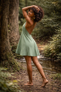 ROBE OCÉANA - VERTE