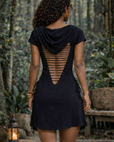 LAKSHMI BAMBOO HOOD DRESS