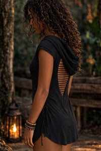 ROBE À CAPUCHE EN BAMBOU LAKSHMI