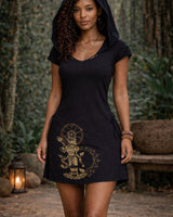 LAKSHMI BAMBOO HOOD DRESS
