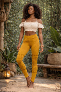 ANANDA LEGGINGS - HONEY