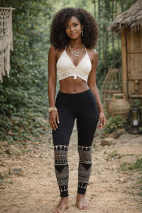 ANANDA LEGGINGS - BLACK