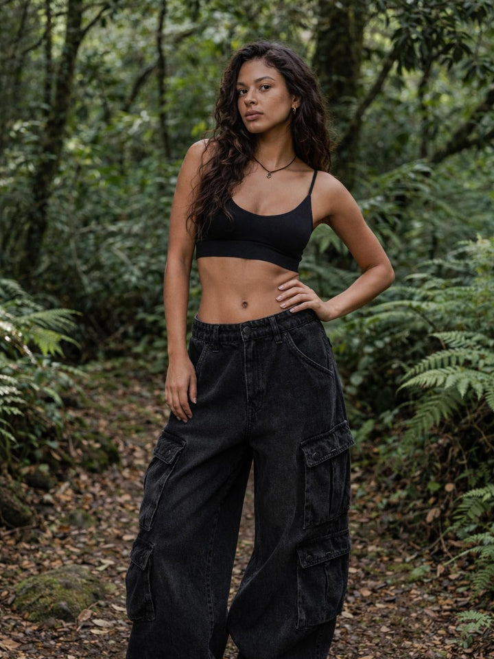 SERENITY BRA - BLACK