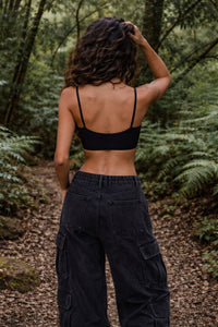 SOUTIEN-GORGE SERENITY - NOIR