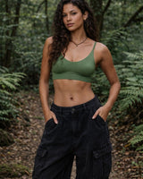 SERENITY BRA - SAGE GREEN