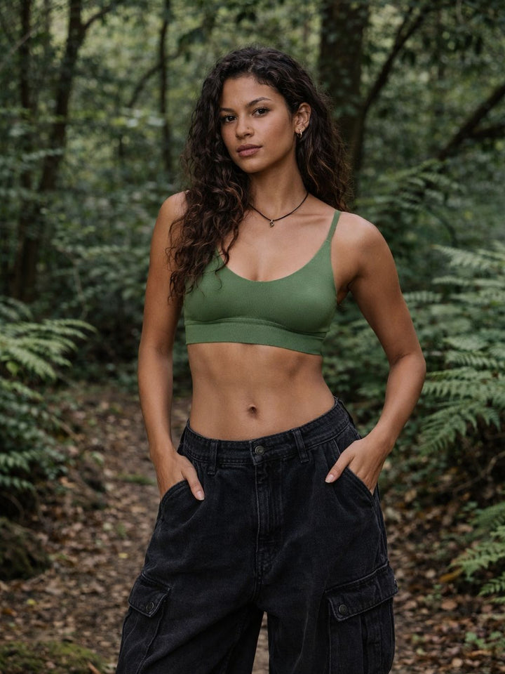 SERENITY BRA - SAGE GREEN