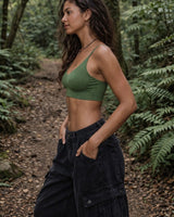 SERENITY BRA - SAGE GREEN