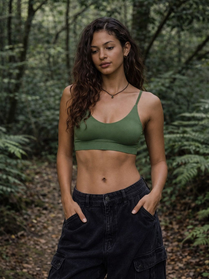 SERENITY BRA - SAGE GREEN