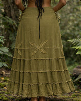 MARRAKECH SKIRT - KHAKI