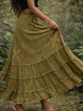 MARRAKECH SKIRT - KHAKI