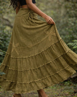 MARRAKECH SKIRT - KHAKI