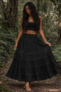 MARRAKECH SKIRT - BLACK