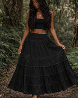 MARRAKECH SKIRT - BLACK