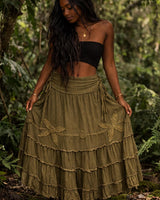 MARRAKECH SKIRT - KHAKI