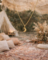 LUNAR CRESCENT NECKLACE
