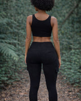 PLAZMA POCKET PANTS - BLACK