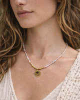 SOLARA EYE GEMSTONE NECKLACE