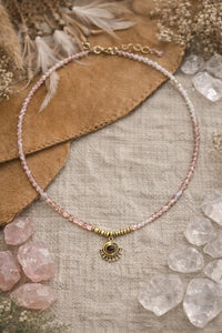 COLLIER SOLARA PIERRE PRÉCIEUSE POUR LES YEUX