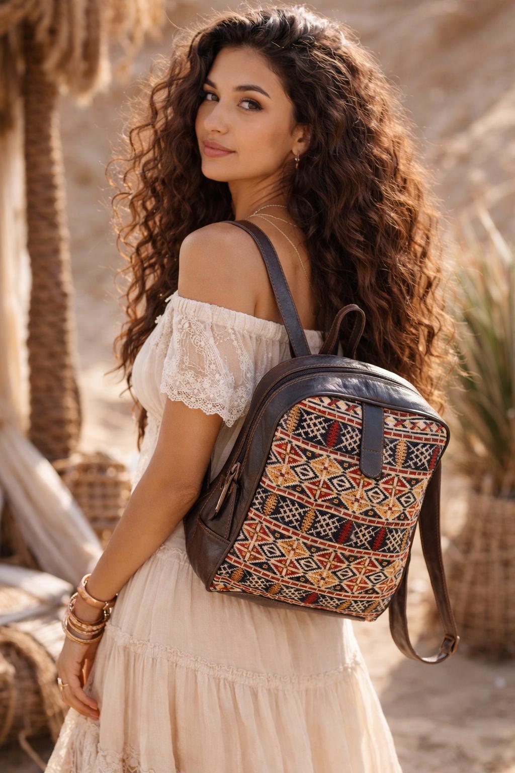 NOMAD EMBROIDERED BACKPACK