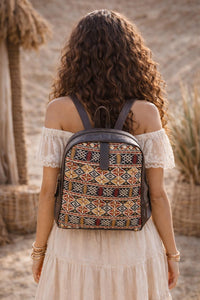 SAC À DOS BRODÉ NOMAD