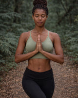 ANAHATA FLOW BRA - SAGE GREEN