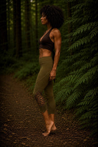 DESERT DWELLER LEGGINGS - GREEN