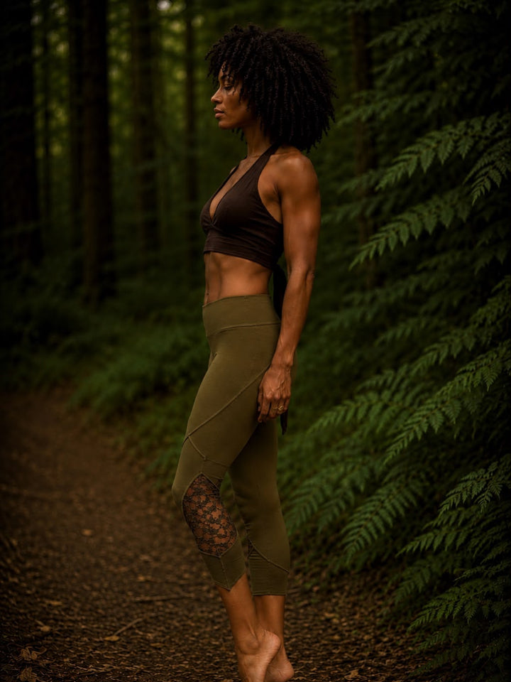 DESERT DWELLER LEGGINGS - GREEN