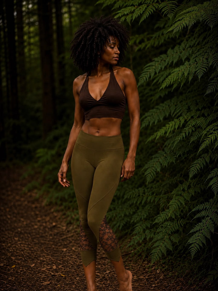 DESERT DWELLER LEGGINGS - GREEN