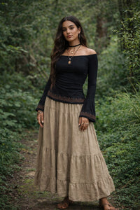 NUVIA TOP - NOIR