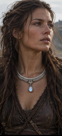 COLLIER SOLARA PIERRE PRÉCIEUSE POUR LES YEUX