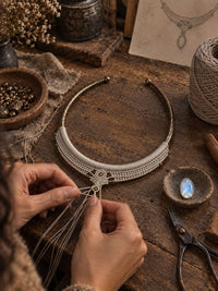 COLLIER SOLARA PIERRE PRÉCIEUSE POUR LES YEUX