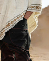 NOMAD HAREM SHORTS - BLACK/BROWN