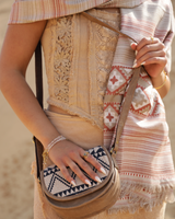 KHALEESI EMBROIDERED HANDBAG