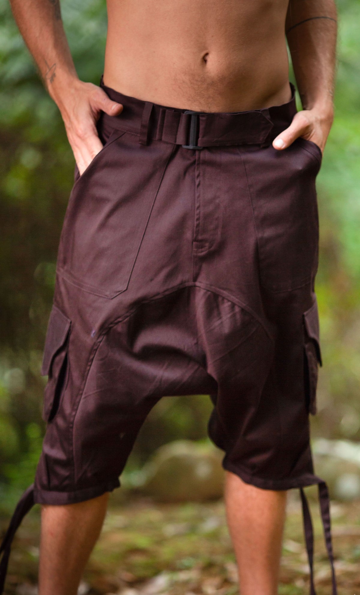 YARO SHORTS - BROWN